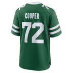 NY.Jets #72 Anez Cooper Legacy Green Team Game Football jersey Tomch
