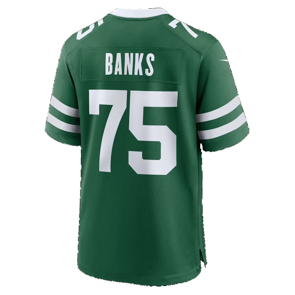 NY.Jets #75 Brant Banks Legacy Green Team Game Football jersey Tomch