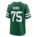 NY.Jets #75 Brant Banks Legacy Green Team Game Football jersey Tomch