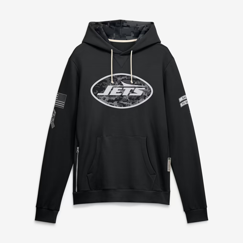 NY.Jets 2026 Salute To Service Club Pullover Hoodie Cheap sale Birthday and Christmas gifts Stitched American Football jersey Tomch