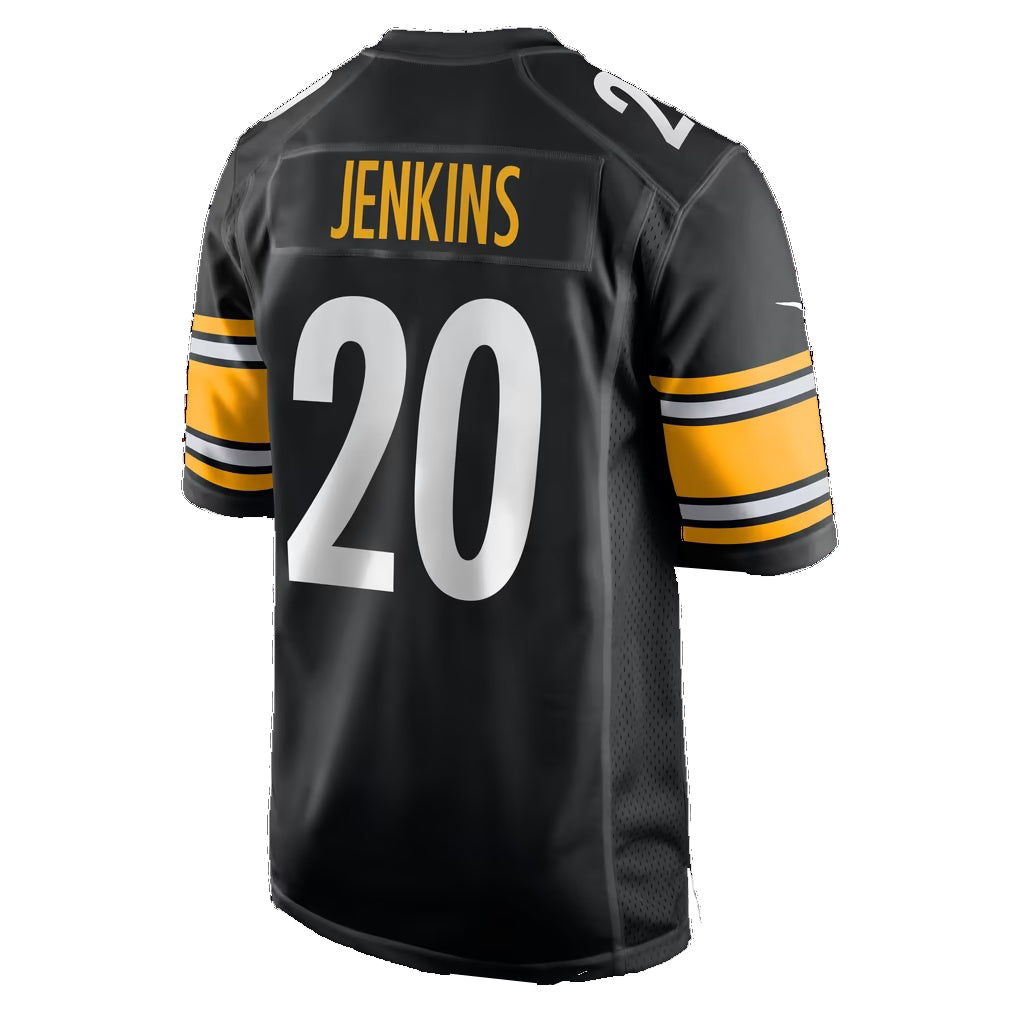 P.Steelers #20 Rayshawn Jenkins Black Team Game Football jersey Tomch