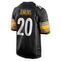P.Steelers #20 Rayshawn Jenkins Black Team Game Football jersey Tomch