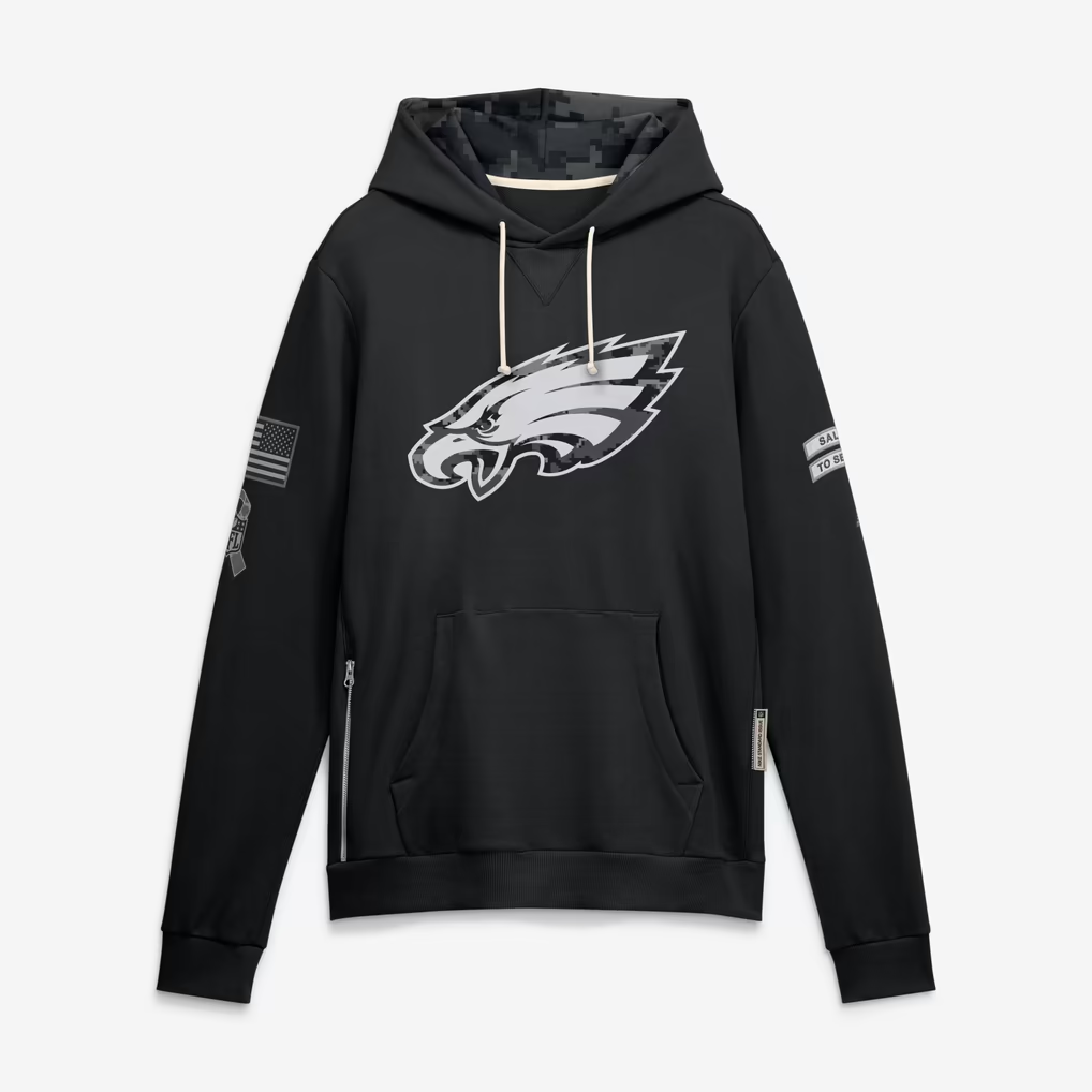 P.Eagles 2026 Salute To Service Club Pullover Hoodie Cheap sale Birthday and Christmas gifts Stitched American Football jersey Tomch