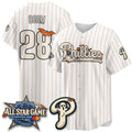 Philadelphia Phillies #28 Alec Bohm White Tomch Halloween 2026 Vapor Limited Stitched Jerseys