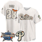 Philadelphia Phillies #28 Alec Bohm White Tomch Halloween 2026 Vapor Limited Stitched Jerseys