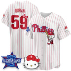 Philadelphia Phillies #59 Jhoan Duran White Tomch Meow KT Vapor Limited V2 Stitched Jersey