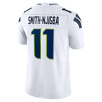 S.Seahawks #11 Jaxon Smith-Njigba White Vapor F.U.S.E. Stitched Limited Football jersey Tomch