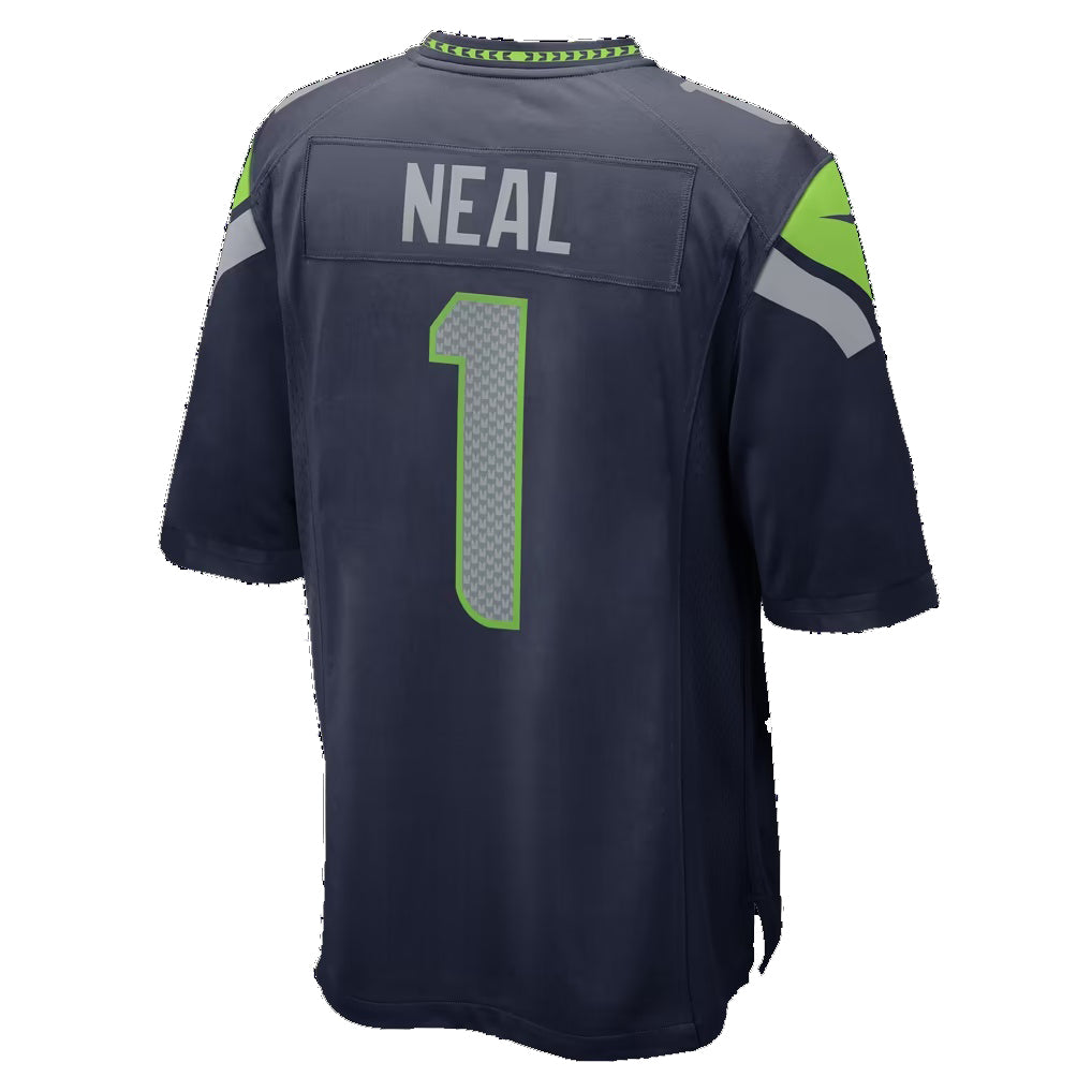 S.Seahawks #1 Julian Neal College Navy Team Game Football jersey Tomch