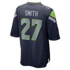 S.Seahawks #27 Avery Smith College Navy Team Game Football jersey Tomch