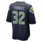 S.Seahawks #32 Drake Thomas College Navy Team Game Football jersey Tomch