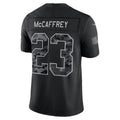 SF.49ers #23 Christian McCaffrey Black 2026 Salute to Service Stitched Limited Football jersey Tomch