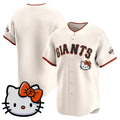 San Francisco Giant Cream Tomch Meow KT Vapor Premier Limited All Stitched Jersey