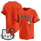 San Francisco Giant Orange Tomch Meow KT Vapor Premier Limited All Stitched Jersey