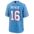T.Titans #16 Hendon Hooker Light Blue Team Game Football jersey Tomch