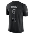 T.Titans #1 Cameron Ward Black 2026 Salute to Service Stitched Limited Football jersey Tomch
