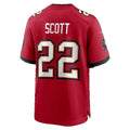 TB.Buccaneers #22 Keionte Scott Red Team Game Football jersey Tomch