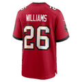 TB.Buccaneers #26 Xavier Williams Red Team Game Football jersey Tomch