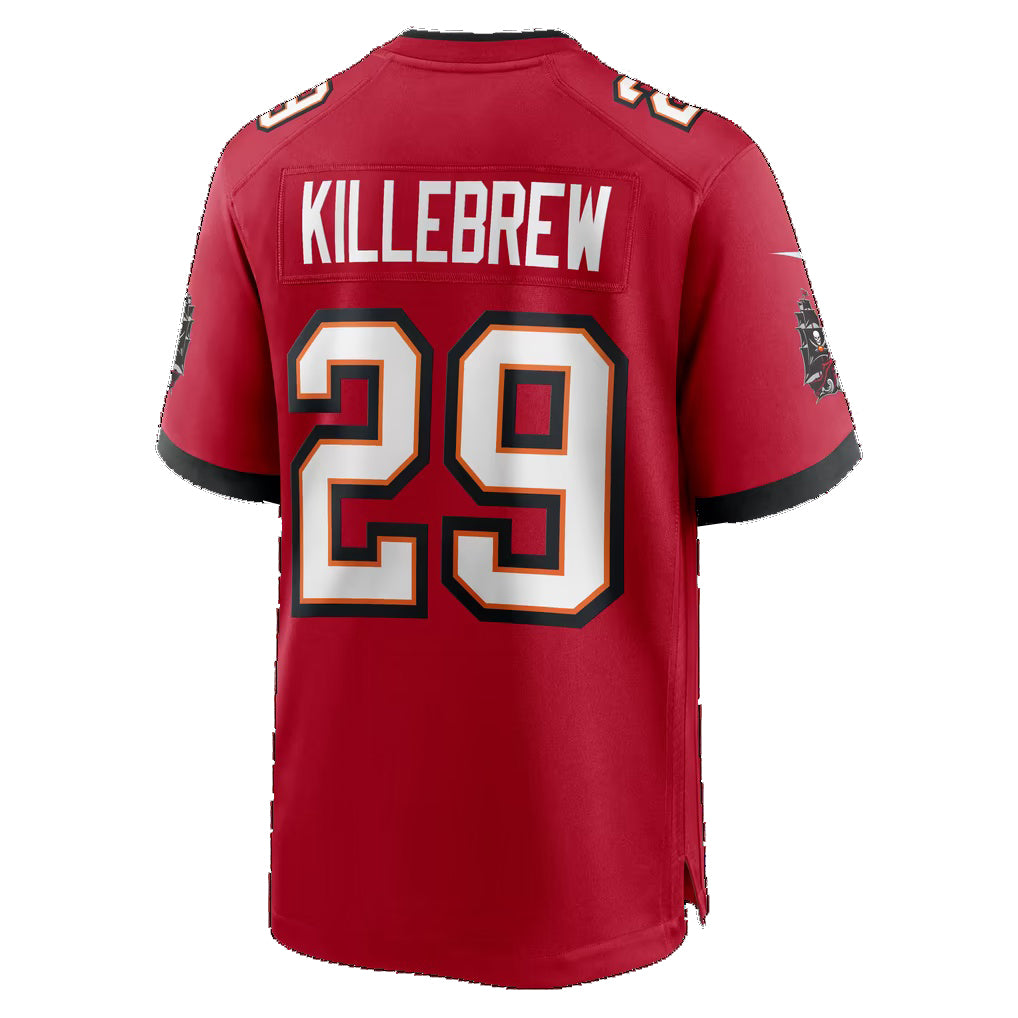 TB.Buccaneers #29 Miles Killebrew Red Team Game Football jersey Tomch