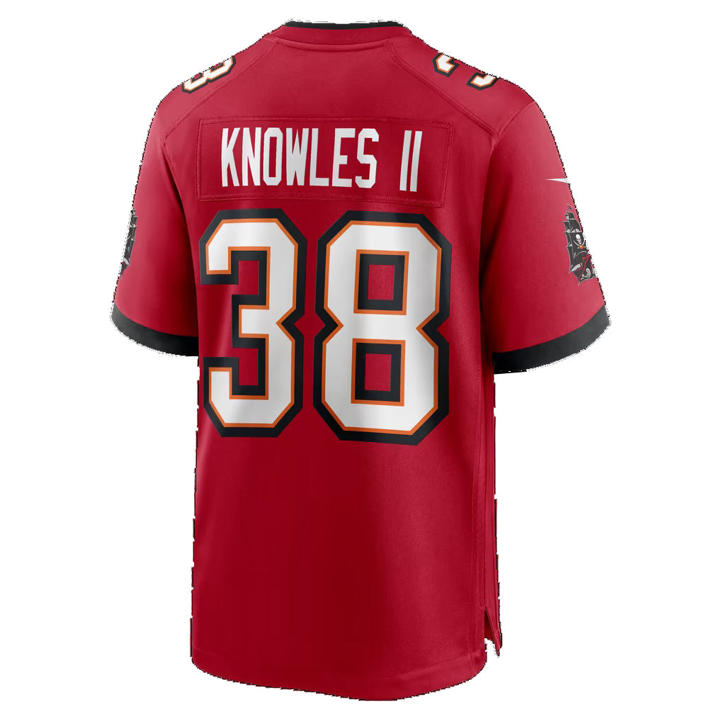 TB.Buccaneers #38 Kevin Knowles II Red Team Game Football jersey Tomch