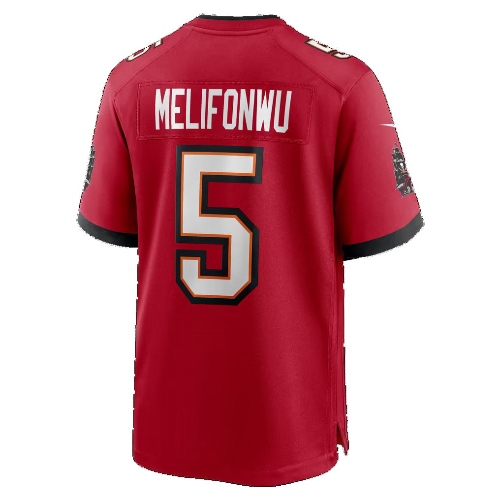 TB.Buccaneers #5 Ifeatu Melifonwu Red Team Game Football jersey Tomch