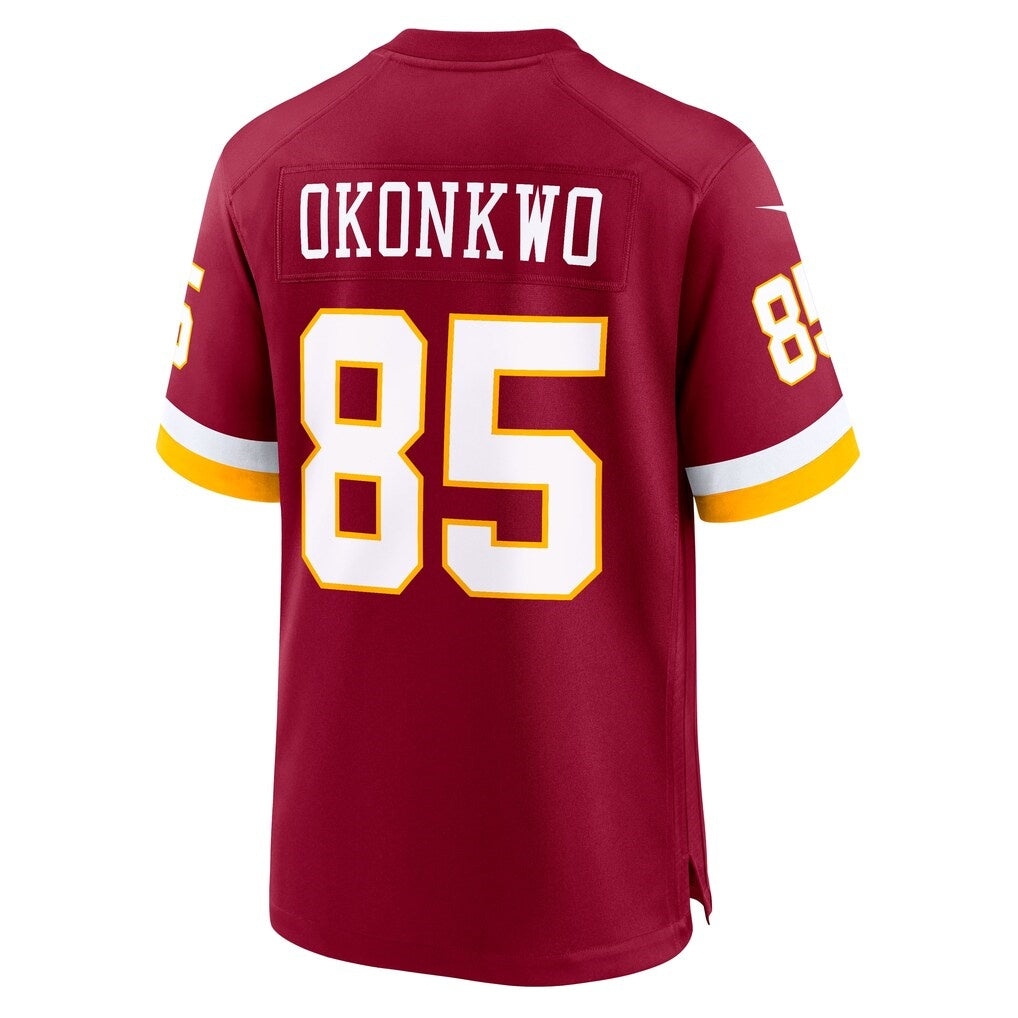W.Commanders #85 Chigoziem Okonkwo Burgundy Team Game Jersey TOMCH