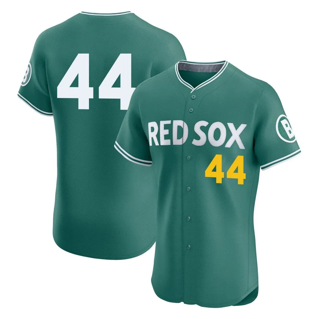 Boston Red Sox #44 Aroldis Chapman Player Green Tomch City Connect Limited Elite Home Game Stitched Jerseys1