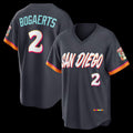 San Diego Padres #2 Xander Bogaerts Obsidian Tomch 2026 City Connect Stadium Jersey