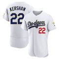 Los Angeles Dodgers #22 Clayton Kershaw Player Gold White Tomch 2026 Collection Stadium Limited Elite Stitched Jerseys