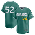 Boston Red Sox #52 Wilyer Abreu Player Green Tomch City Connect Limited Home Game Stitched Jerseys1