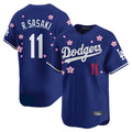 Los Angeles Dodgers #11 Roki Sasaki Player Royal Tomch Tokyo Series Vapor Premier Limited Stitched Jerseys