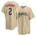 Arizona Diamondbacks #2 Geraldo Perdomo Player Tan Tomch City Connect Home Game Stitched Jerseys