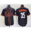 Baltimore Orioles #35 Adley Rutschman Black Thaam Cool Base Stitched Jersey