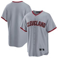 Cleveland Guardians Blank Player Gray Tomch Home Game Stitched Jerseys