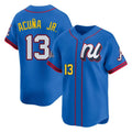 Atlanta Braves #13 Ronald Acuna Jr Player Royal Tomch National League All-Star Edition Game Stitched Jerseys