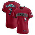Arizona Diamondbacks #7 Corbin Carroll Player Red Tomch Limited Elite Home Game Stitched Jerseys