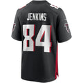 A.Falcons #84 Alfred Jenkins Black Tomch Game Retired Player Jersey