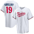 Minnesota Twins #19 Alex Kirilloff White Tomch Cool Base Stitched Jerseys