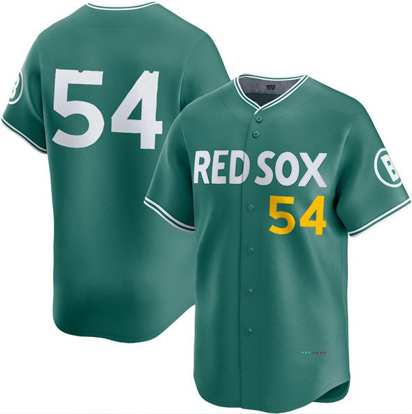 Boston Red Sox #54 Lucas Giolito Green Tomch 2025 City Connect Limited Stitched jersey