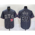New York Mets #39 Edwin Diaz Gray Tomch 2024 City Connect Cool Base Jerseys