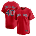 Boston Red Sox #40 Willson Contreras Player Red Tomch Limited Home Game Stitched Jerseys1