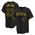 Arizona Diamondbacks #23 Zac Gallen Player Black Tomch Snake Skin City Home Game Stitched Jerseys