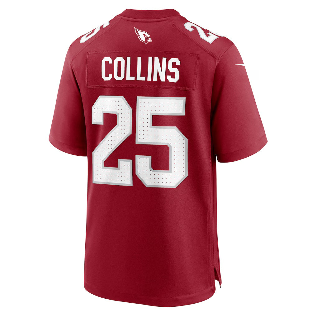 A.Cardinals #25 Zaven Collins Cardinal Tomch Home Game Jersey