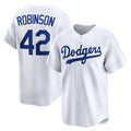 Los Angeles Dodgers #42 Jackie Robinson White Tomch Throwback Cooperstown Collection Limited Jersey
