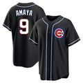 Chicago Cubs #9 Miguel Amaya Player Black Tomch Fashion Out Game Stitched Jerseys