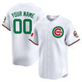 Custom Chicago Cubs Mexico Vapor Premier Limited Jersey V3 ¨C All Stitched-White Tomch
