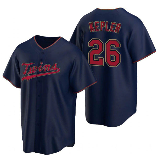 Minnesota Twins #26 Max Kepler Navy Tomch Cool Base Stitched Jersey