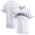Los Angeles Angels White Tomch Home Elite Jersey
