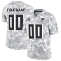 Custom A.Falcons Active Player 2024 F.U.S.E Arctic Camo Tomch Salute to Service Limited Stitched Jersey