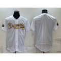 Atlanta Braves Blank White Tomch 2022 All Star Stitched Flex Base Jersey