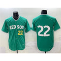 Boston Red Sox #22 Garrett Whitlock Green Tomch 2025 City Connect Limited Stitched Jersey